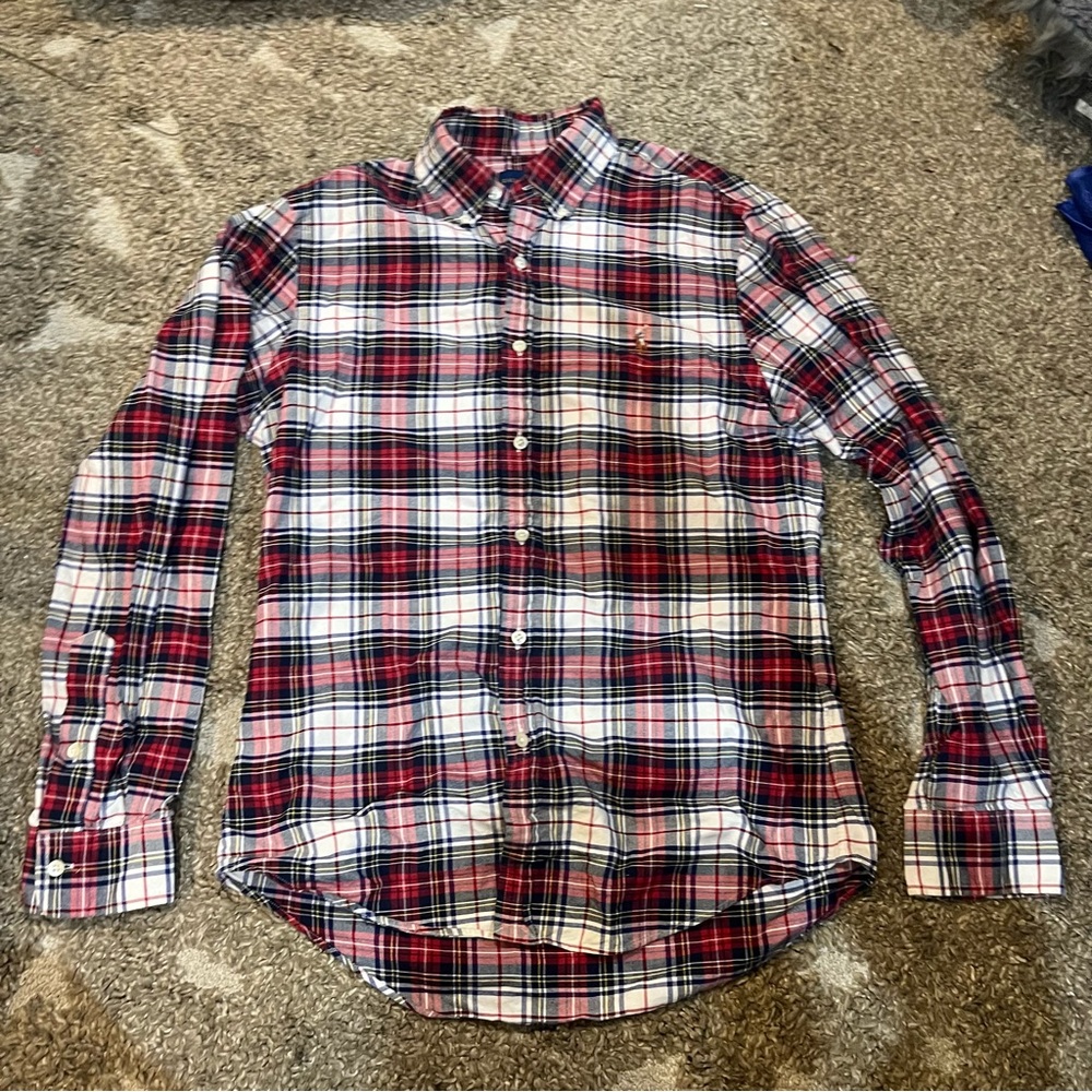 Ralph Lauren Polo Men's Red Plaid Shirt